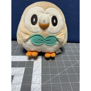 2018 WCT Pokemon Rowlet Plush 7" Nintendo Wicked Cool Toys Stuffed Toy